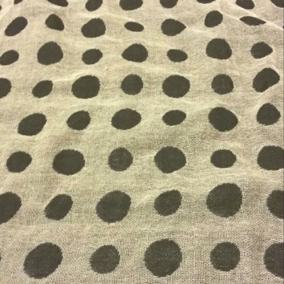 J. Crew Reversible Polkadot Scarf - Picture 4 of 7